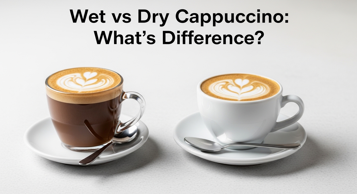 Wet vs Dry Cappuccino (August 2026) What’s the Difference?
