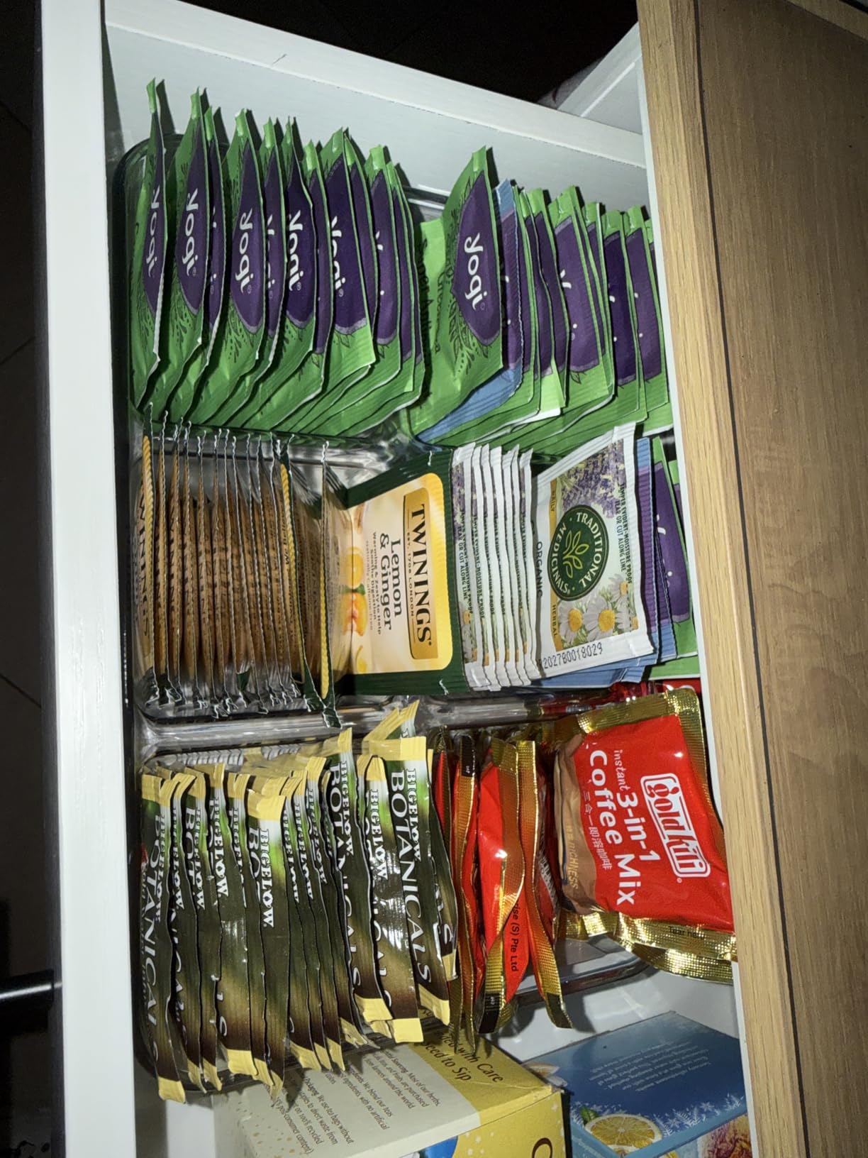 iDesign Clear Tea Bag & Sugar Packet Organizer for Drawer, Cabinet or Kitchen Countertop customer photo 2