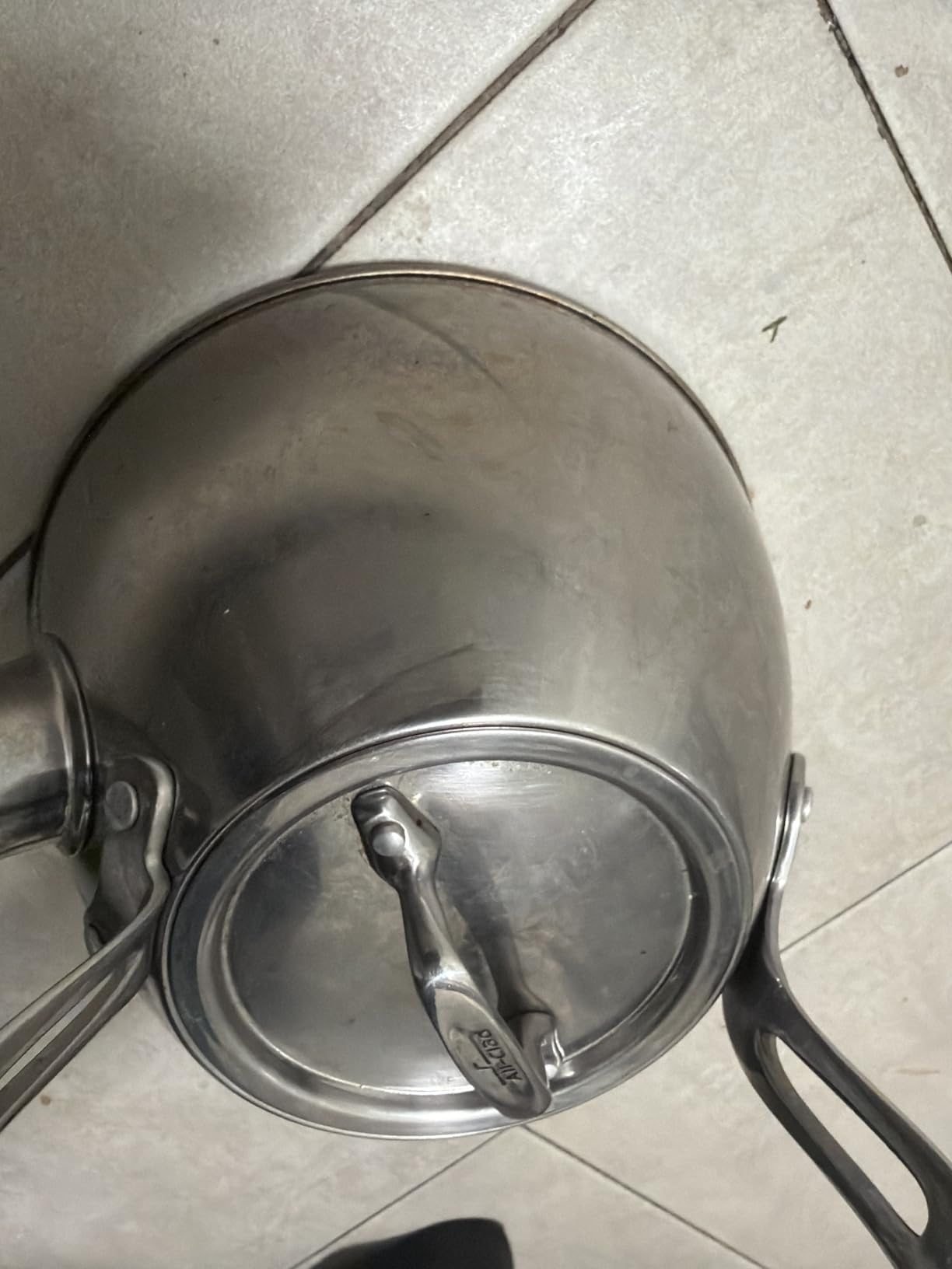All-Clad Stainless Steel 2 Qt Stovetop Tea Kettle | Polished Stainless Steel Tea Kettle for Stove Top, Induction Compatible, Dishwasher Safe customer photo 2