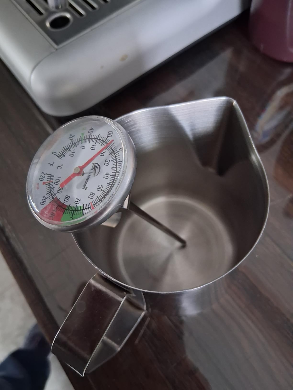KT THERMO Instand Read 2-Inch Dial Thermometer,Best for The Coffee Drinks,Chocolate Milk Foam customer photo 2