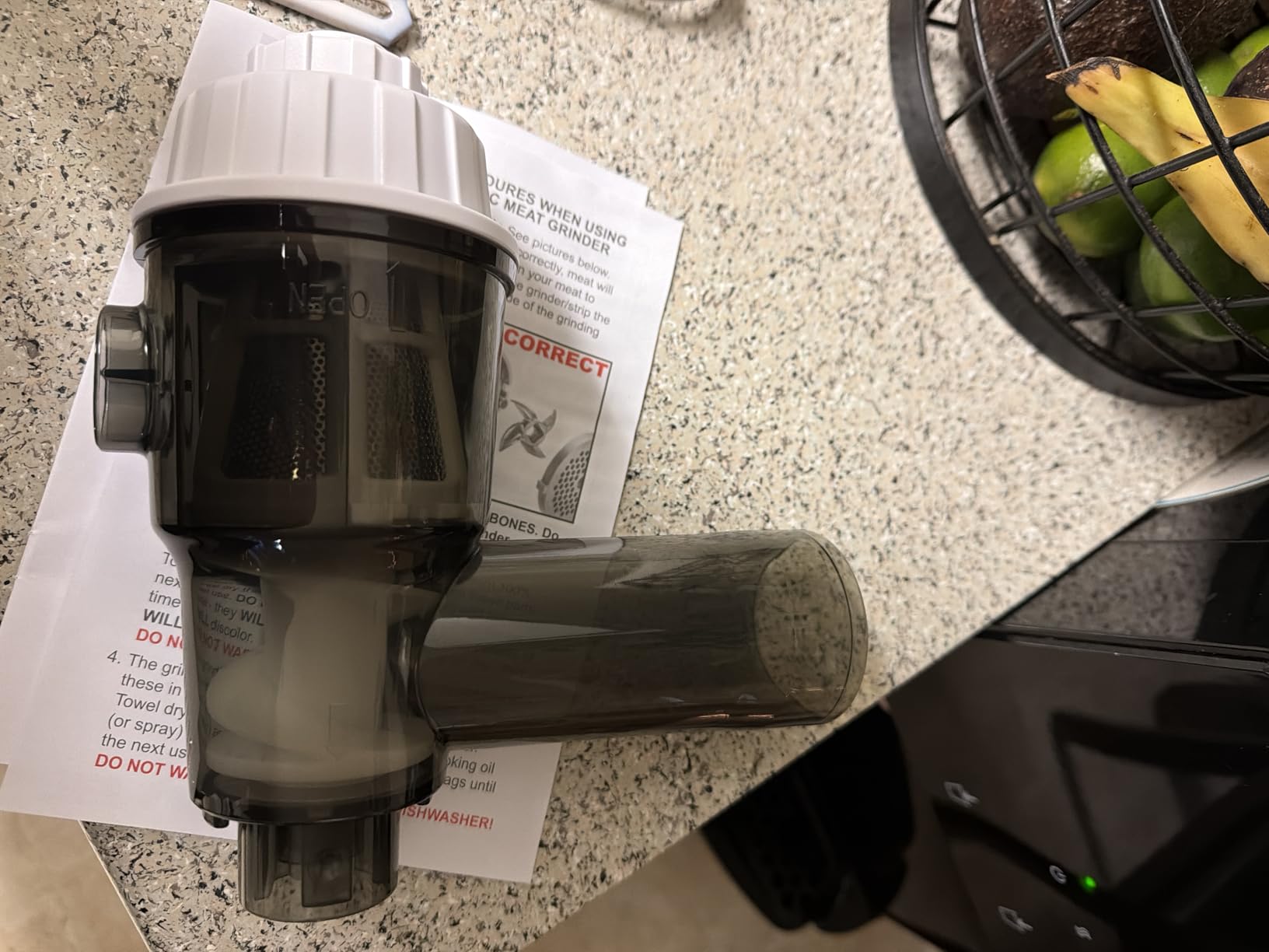 STX International Turboforce 3000 Series 6-in-1 Electric Meat Grinder | 3000W Max | 3-Speed | Foot Pedal | 5 Grinding Die | 3 Stainless Steel Blades | Sausage Stuffer | Kubbe Maker & More Included customer photo 2