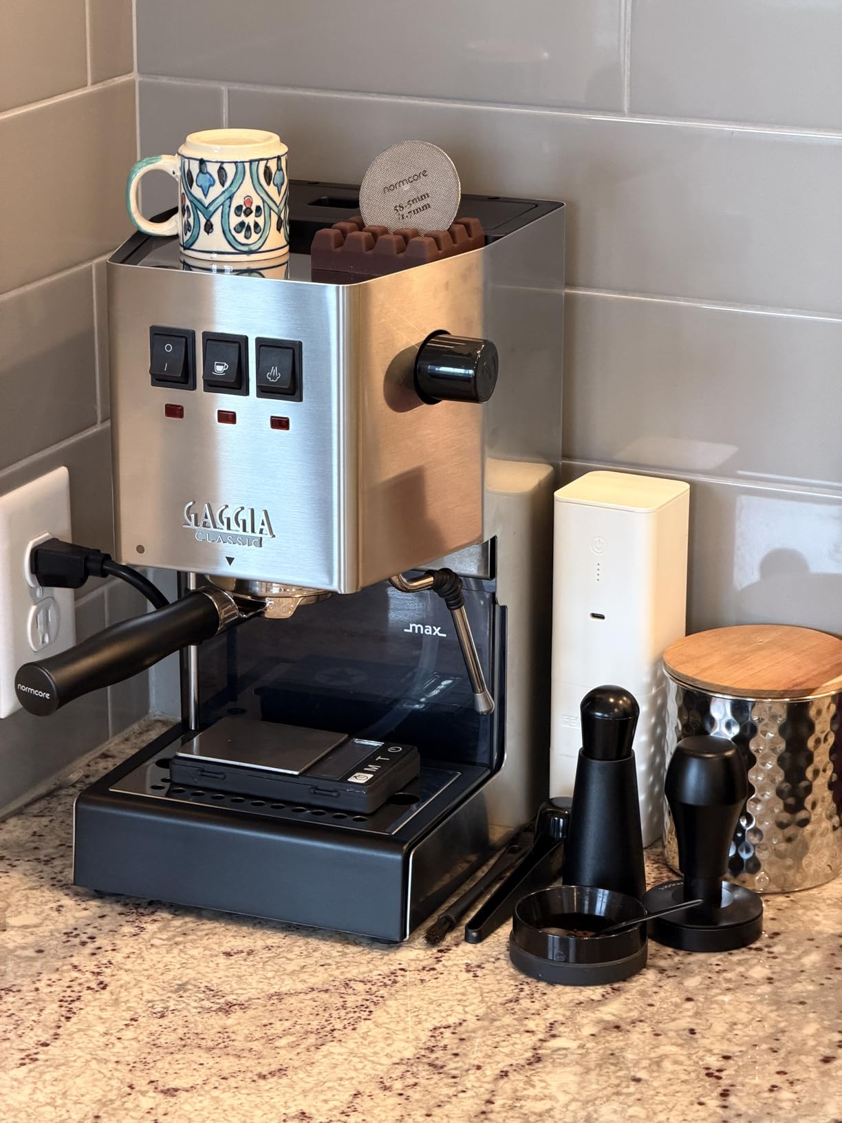 Gaggia RI9380/46 E24 Espresso Machine, Brushed Stainless Steel customer photo 2