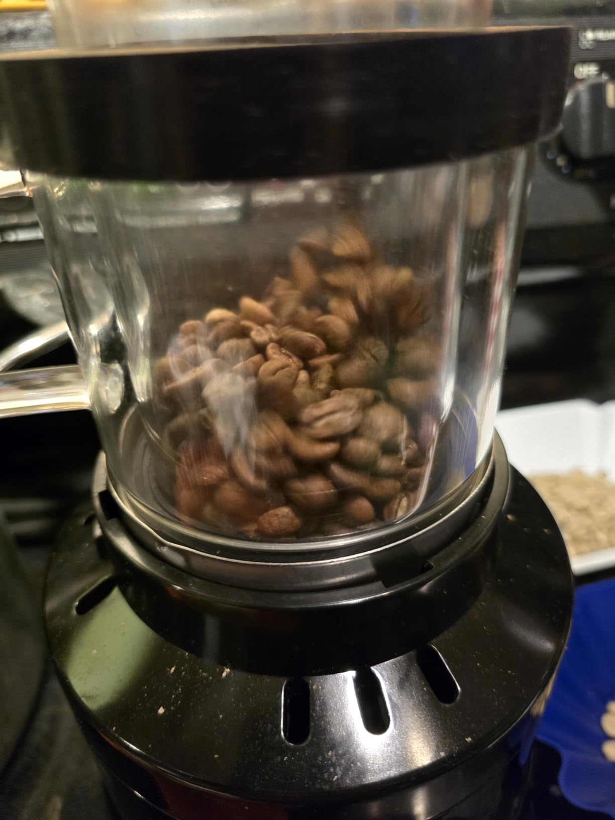 SR540 Automatic Coffee Bean Roaster | Roast Coffee At Home | Variable Heat Settings | Convection Fan Control | Digital Status Display | Speed Roasting System customer photo 1