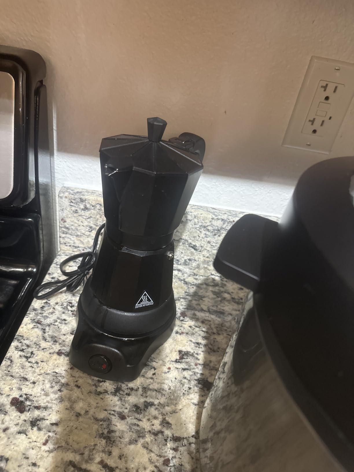SHANGSKY Coffee Pot Electric Moka Pot 6 Cup, Espresso Coffee Maker Cafeteras Electricas Italian Coffee Maker Espresso Makers Portable Aluminum Electric Mocha Pot, Coffee Machine Moka Maker customer photo 2