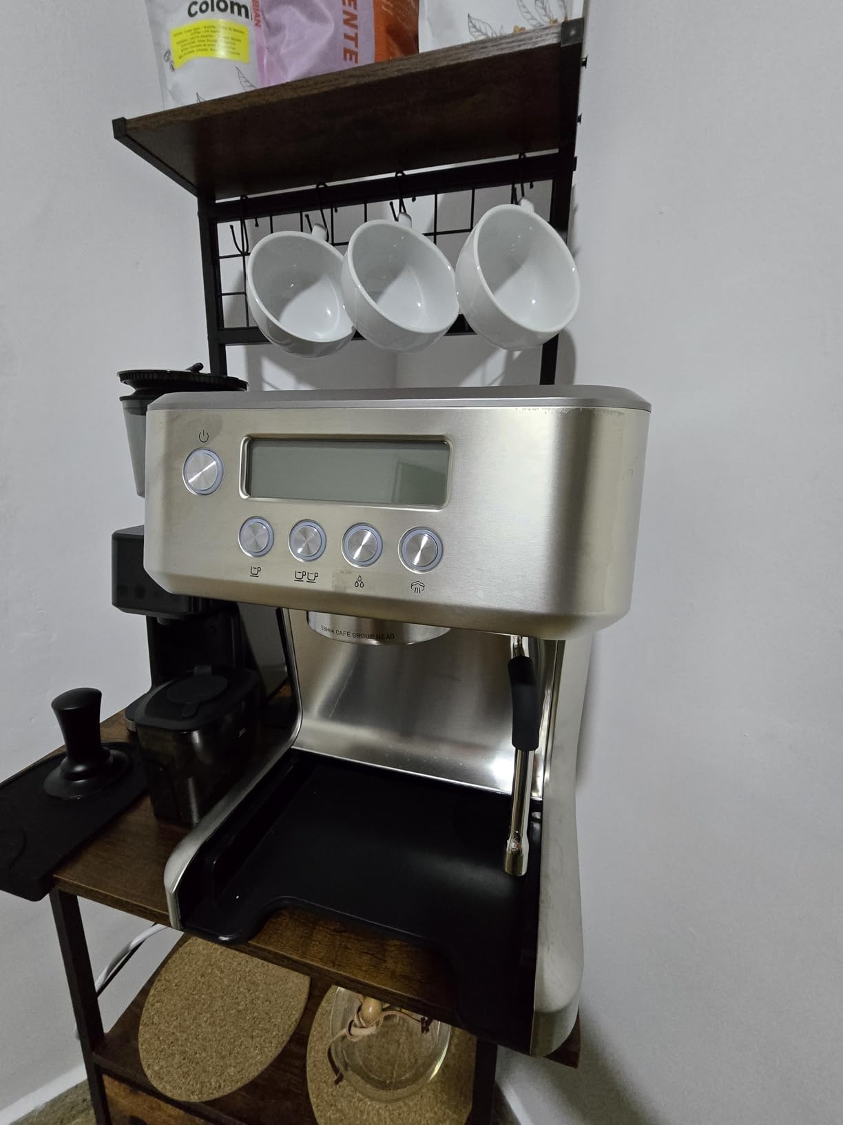 CASABREWS Ultra Espresso Machine with LCD Display, Espresso Maker with Powerful Milk Frother, Customizable Brewing Temperature, Provides Barista-Level Lattes and Cappuccinos, Gift for Men & Women customer photo 2
