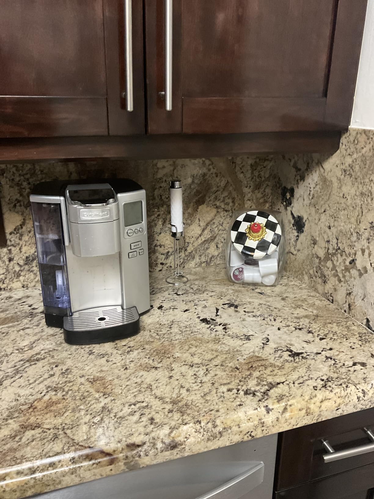 Maestri House Rechargeable Milk Frother with Stepless Speed Control, LunaFro 2.0 Handheld Electric Foam Maker Waterproof customer photo 2