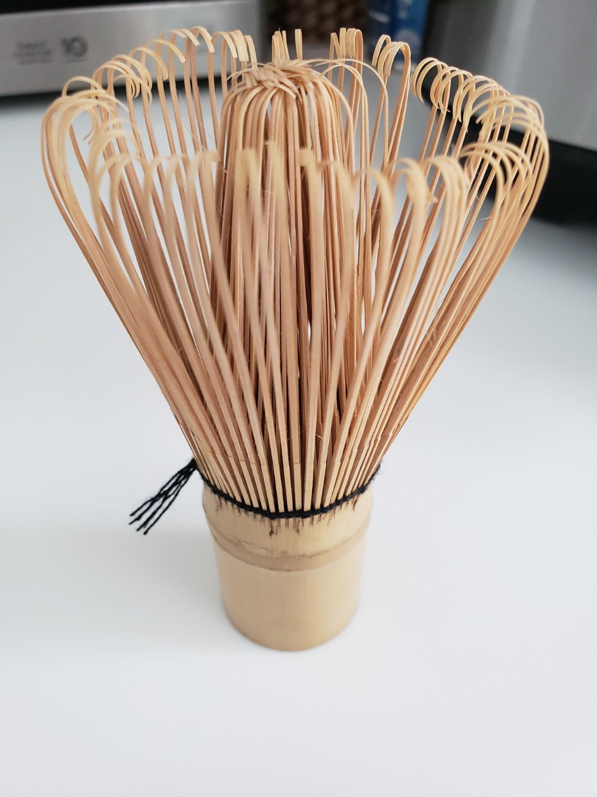 Matcha Mate Electric Powered Bamboo Whisk - Traditional Whisking with Electronic Precision - Rechargeable Portable Tea Frother customer photo 2