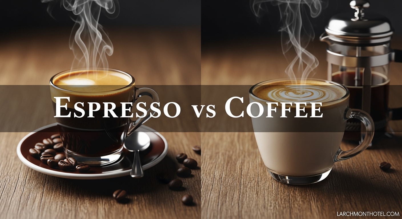 Espresso vs Coffee