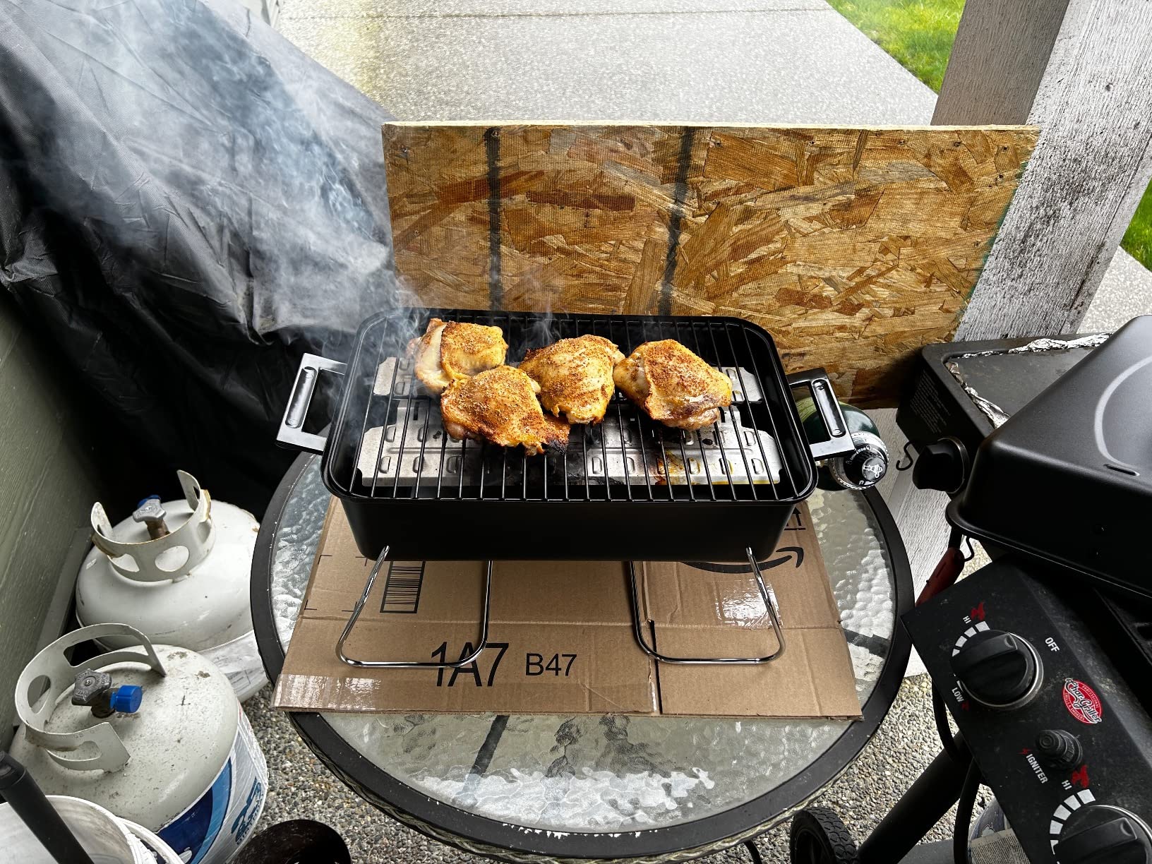 Charbroil Portable Convective 1-Burner Propane Gas Grill customer photo 1