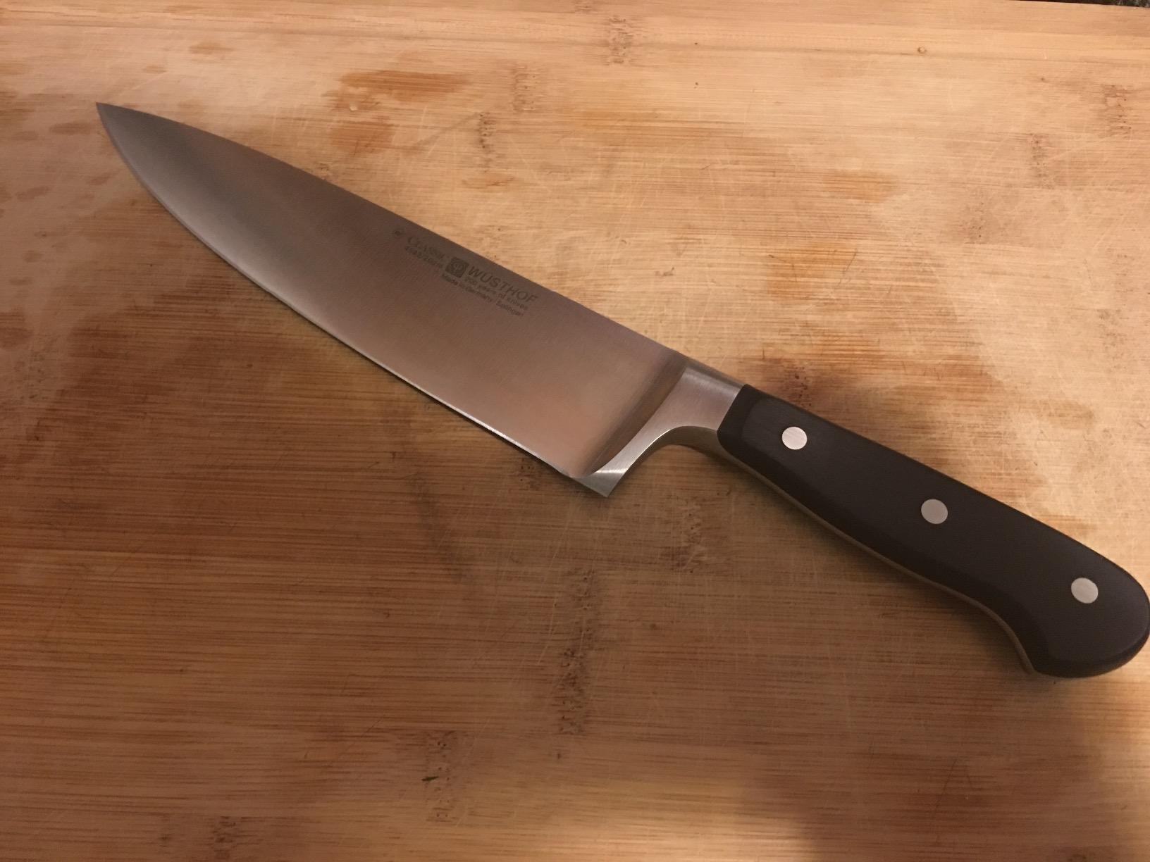 WÜSTHOF Classic 8 Inch Chef's Knife,Black,8-Inch customer photo 2