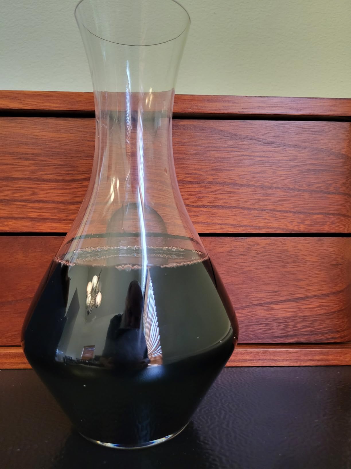 Riedel Cabernet Wine Decanter, Red Wine Decanter Crystal Glass 1440/13 customer photo 1