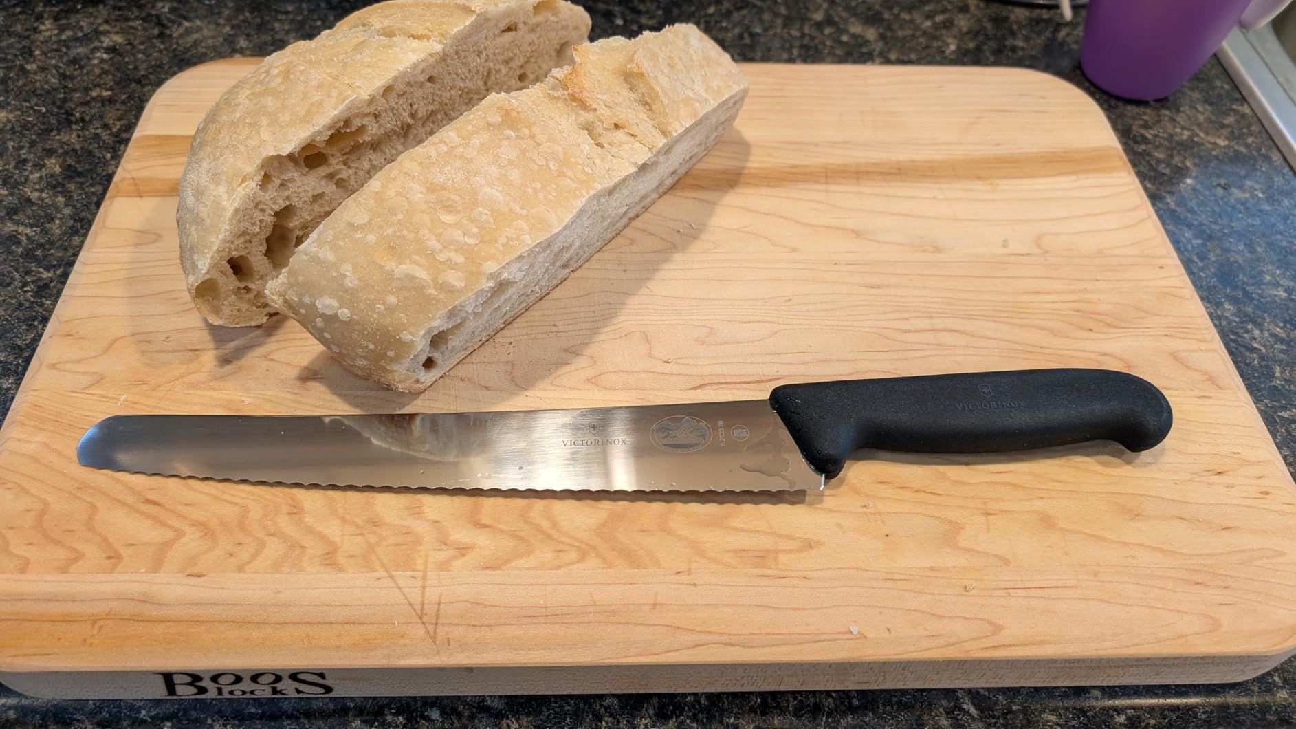 Victorinox Fibrox 10.25-Inch Bread Knife with Serrated Edge and Black Handle customer photo 1
