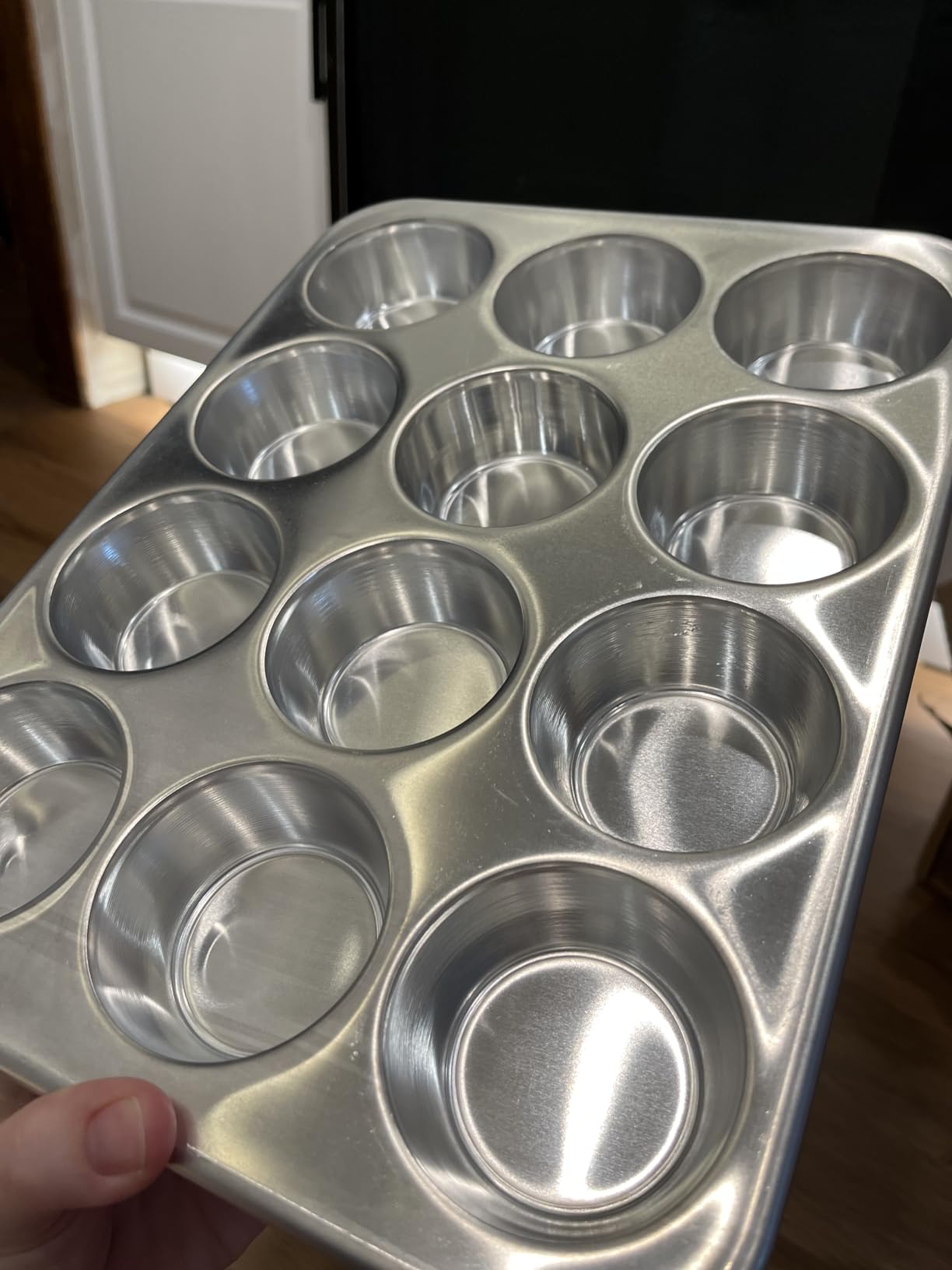 Nordic Ware Natural Aluminum Commercial Muffin Pan, 12 Cup customer photo 1