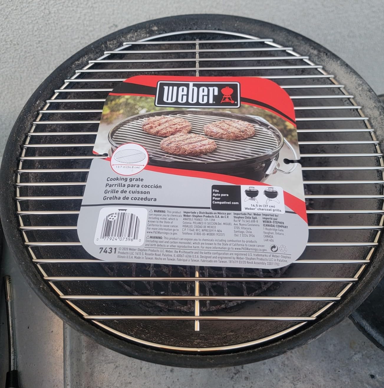 Weber Cooking Grate 13.5