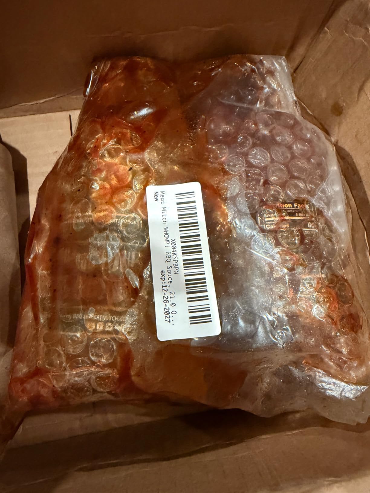 Meat Mitch WHOMP! BBQ Sauce, 21.0 Ounce | Kansas City Gourmet Competition Barbecue Sauce customer photo 1