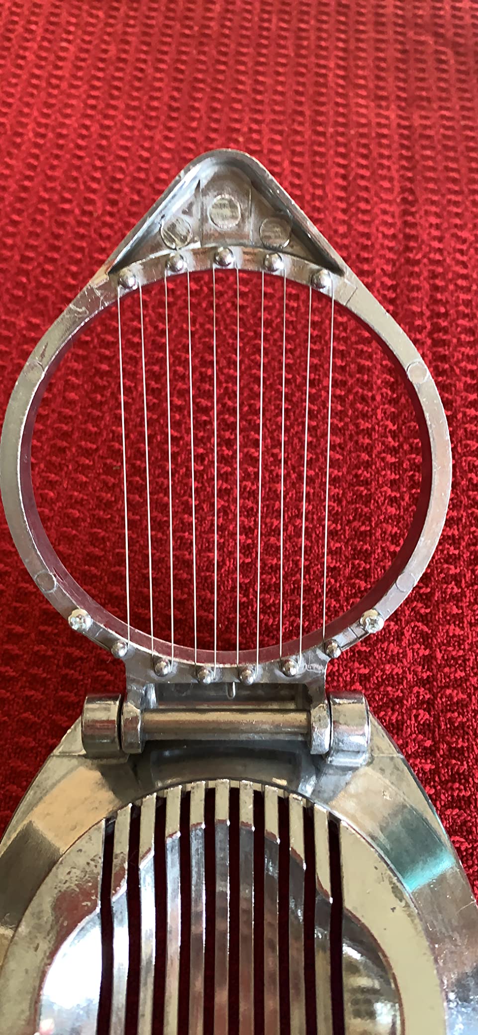 New Star Foodservice Commercial Grade Aluminum Egg Slicer, Mushroom Slicer with Stainless Steel Wire customer photo 1