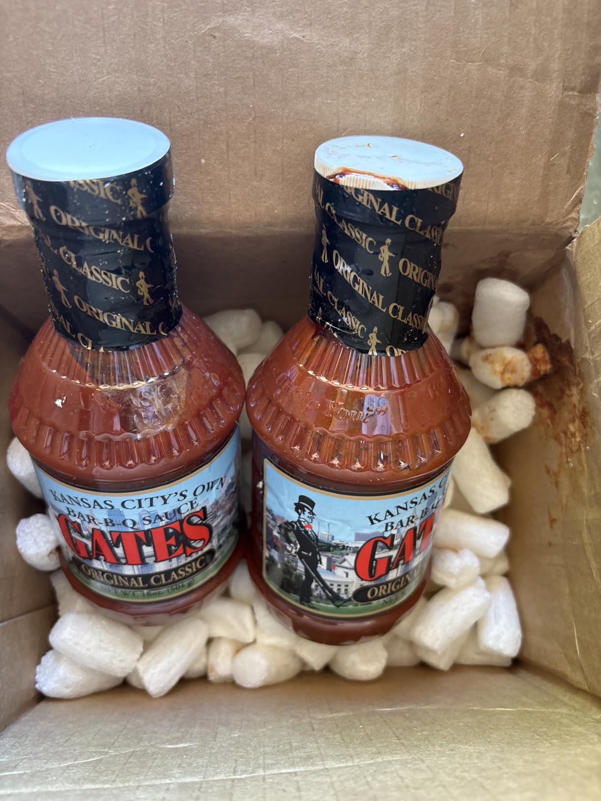 Gates Original Classic Bar-B-Q Sauce, 18 Ounce Bottle (Pack of 2), Kansas City Style Barbecue Sauce customer photo 1