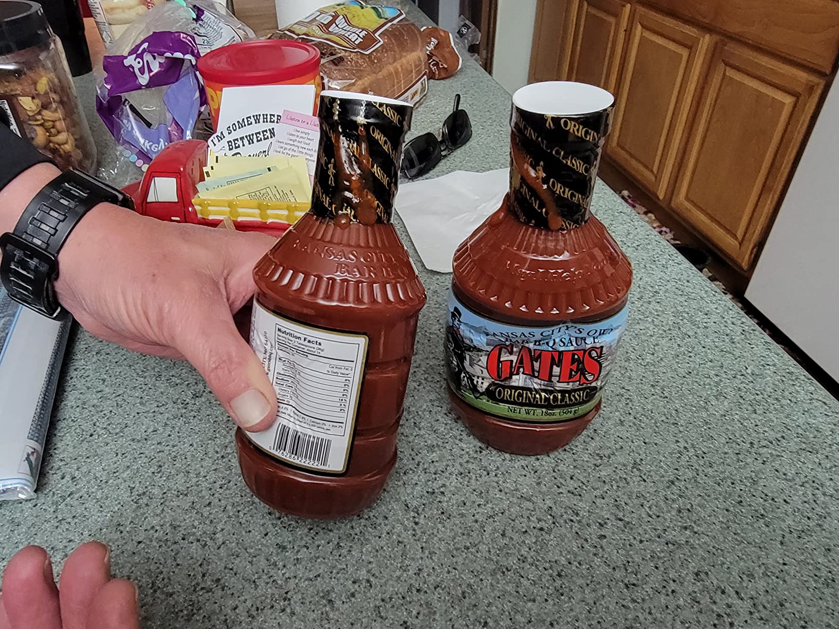 Gates Original Classic Bar-B-Q Sauce, 18 Ounce Bottle (Pack of 2), Kansas City Style Barbecue Sauce customer photo 2
