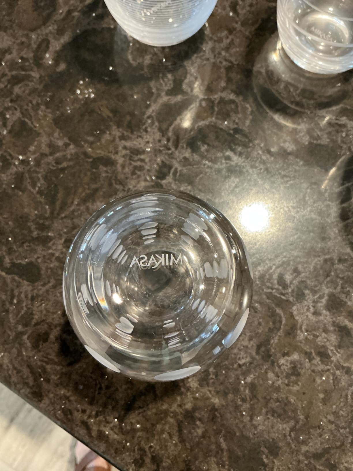 Mikasa Cheers Stemless Wine Glasses, Set of 4, 17-Ounce Clear Glasses, Durable and Elegant, Perfect for Red or White Wine, Dishwasher Safe customer photo 2