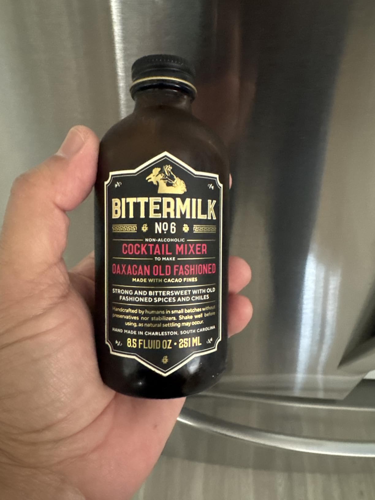 Bittermilk No.1 Bourbon Barrel Aged Old Fashioned Mix - All Natural Handcrafted Cocktail Mixer - Old Fashioned Syrup - More Complex than Bitters & Simple Syrup customer photo 2
