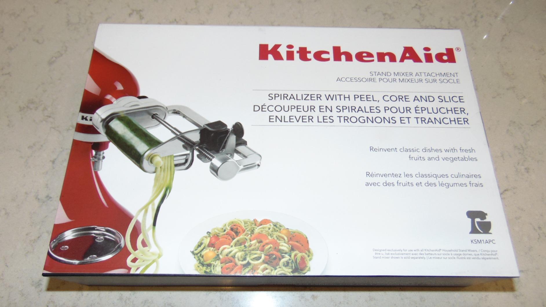 KitchenAid Stand Mixer Attachment, KSM1APC Fruit and Vegetable Spiralizer customer photo 2