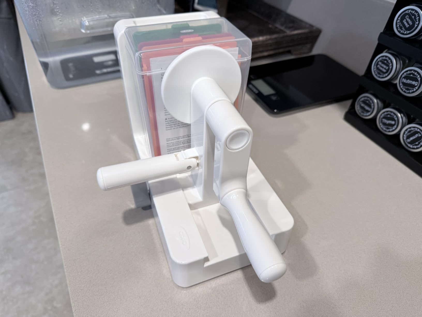 OXO Good Grips 3-Blade Tabletop Spiralizer with StrongHold Suction customer photo 1