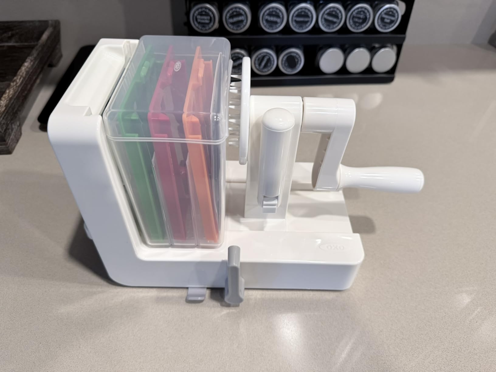 OXO Good Grips 3-Blade Tabletop Spiralizer with StrongHold Suction customer photo 2