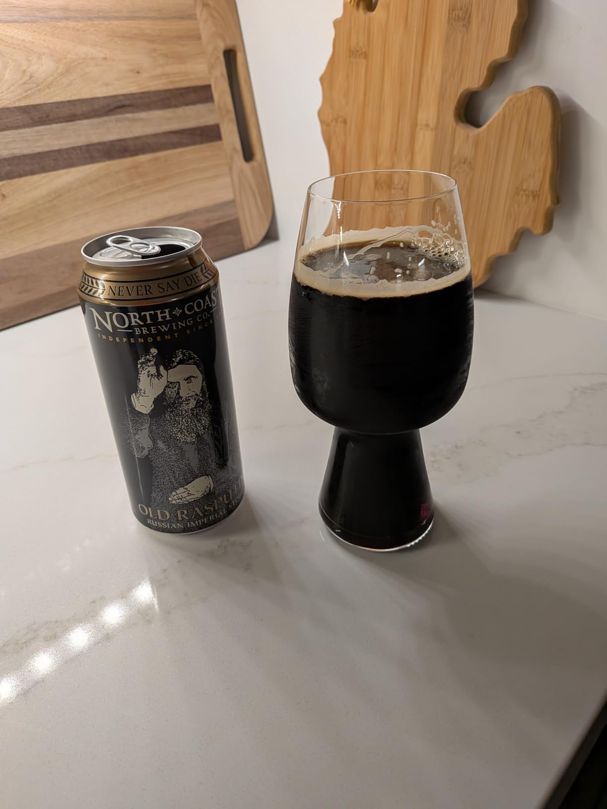 Spiegelau Craft Beer Stout Glass, Set of 1, European-Made Lead-Free Crystal, Modern Beer Glasses, Dishwasher Safe, Professional Quality Beer Pint Glass Gift Set, 21 oz customer photo 1