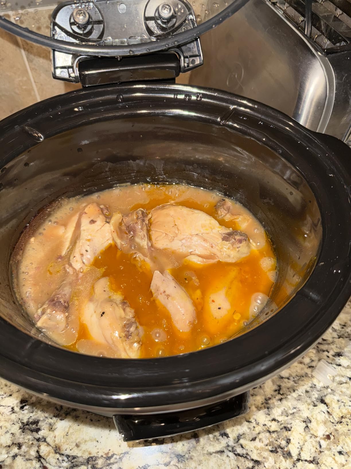 Hamilton Beach 4 Quart Programmable Slow Cooker with Flexible Easy Programming, 5 Cooking Times, Dishwasher-Safe Crock & Lid, Silver (33443) customer photo 1