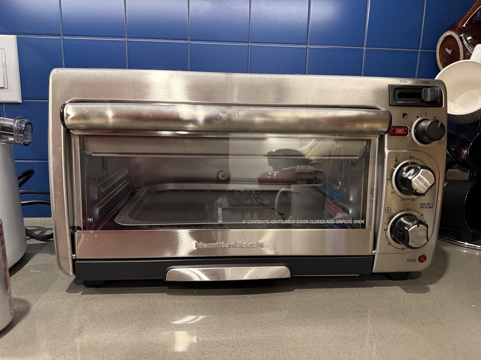 Hamilton Beach 2-in-1 Countertop Toaster Oven and Long Slot 2 Slice Toaster, 60 Minute Timer and Automatic Shut Off, Shade Selector, Stainless Steel (31156) customer photo 1