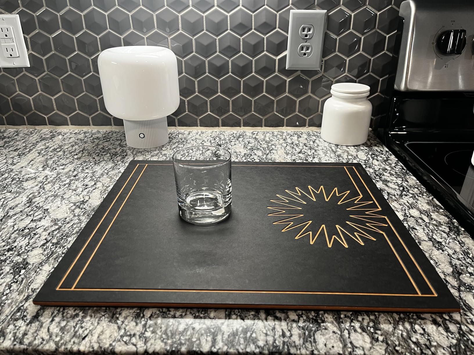 Libbey 917CD Heavy Base Rocks Glasses Set of 12, Rocks Glass Cups Set with Simple Lines, Elegant Old Fashioned Glass for Whiskey,Cocktails and More customer photo 1