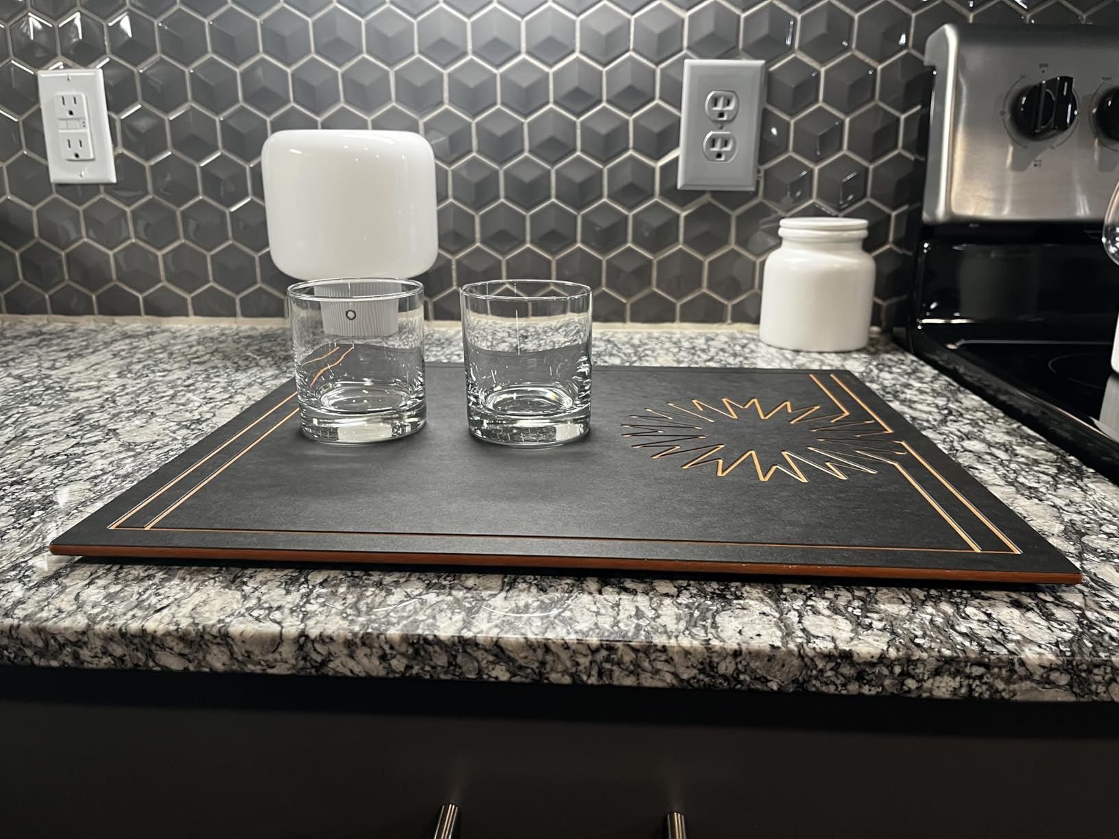Libbey 917CD Heavy Base Rocks Glasses Set of 12, Rocks Glass Cups Set with Simple Lines, Elegant Old Fashioned Glass for Whiskey,Cocktails and More customer photo 2
