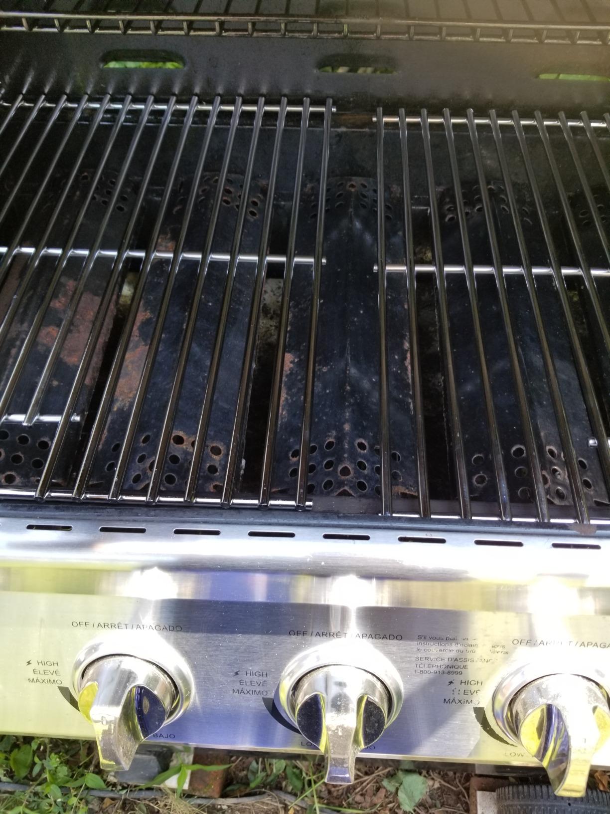 17 Inches Cooking Grates for Home Depot Nexgrill 720-0830H 720-0830D 720-0783E 720-0783C for Nexgrill Replacement Parts 4 Burner Gas Grill Grates Stainless Steel 2 Pack for 5 Burner customer photo 1