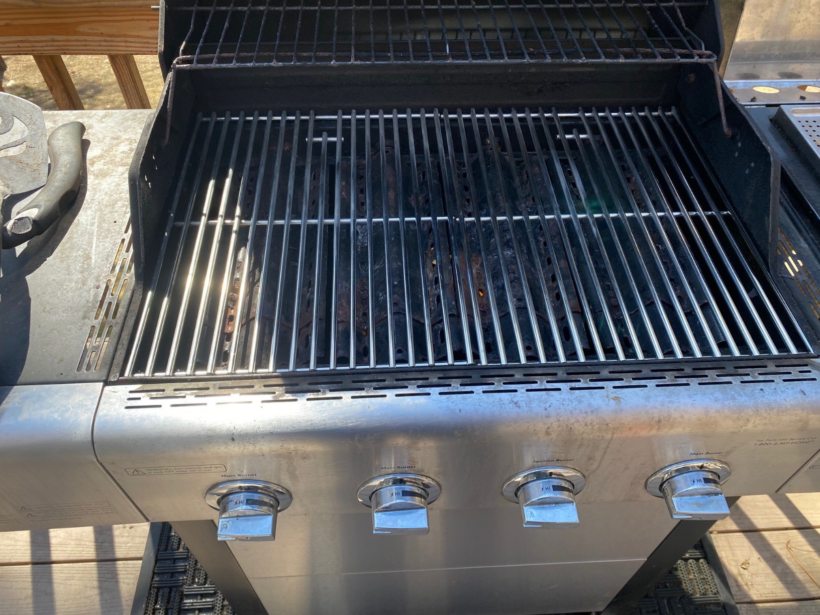 17 Inches Cooking Grates for Home Depot Nexgrill 720-0830H 720-0830D 720-0783E 720-0783C for Nexgrill Replacement Parts 4 Burner Gas Grill Grates Stainless Steel 2 Pack for 5 Burner customer photo 2