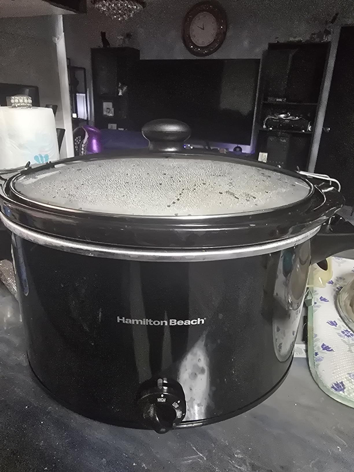 Hamilton Beach Slow Cooker, Extra Large 10 Quart, Stay or Go Portable With Lid Lock, Dishwasher Safe Crock, Black (33195) customer photo 2
