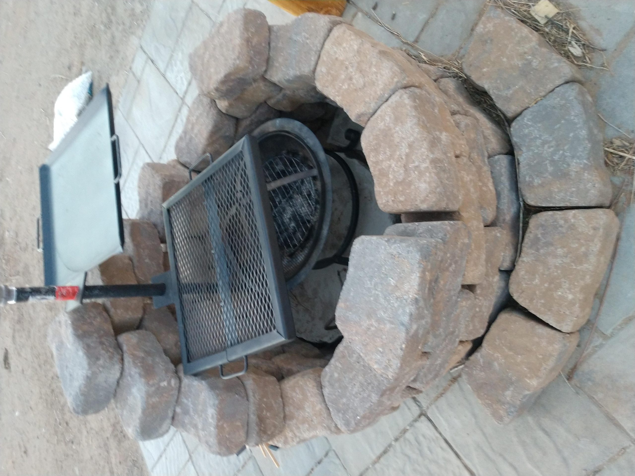 GameMaker Open Fire Cooking Grill - Portable Campfire Grill for Open Flame Cooking, Firepits, Outdoor Fire Rings & Camping - Heavy-Duty, Easy Setup & Adjustable Height customer photo 2