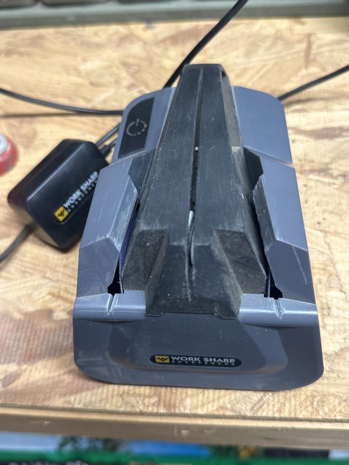 Electric Kitchen Knife Sharpener - Get knives ready for cookouts and BBQ's- Fits in Kitchen Drawer, Sharpens every time, fast & easy customer photo 2