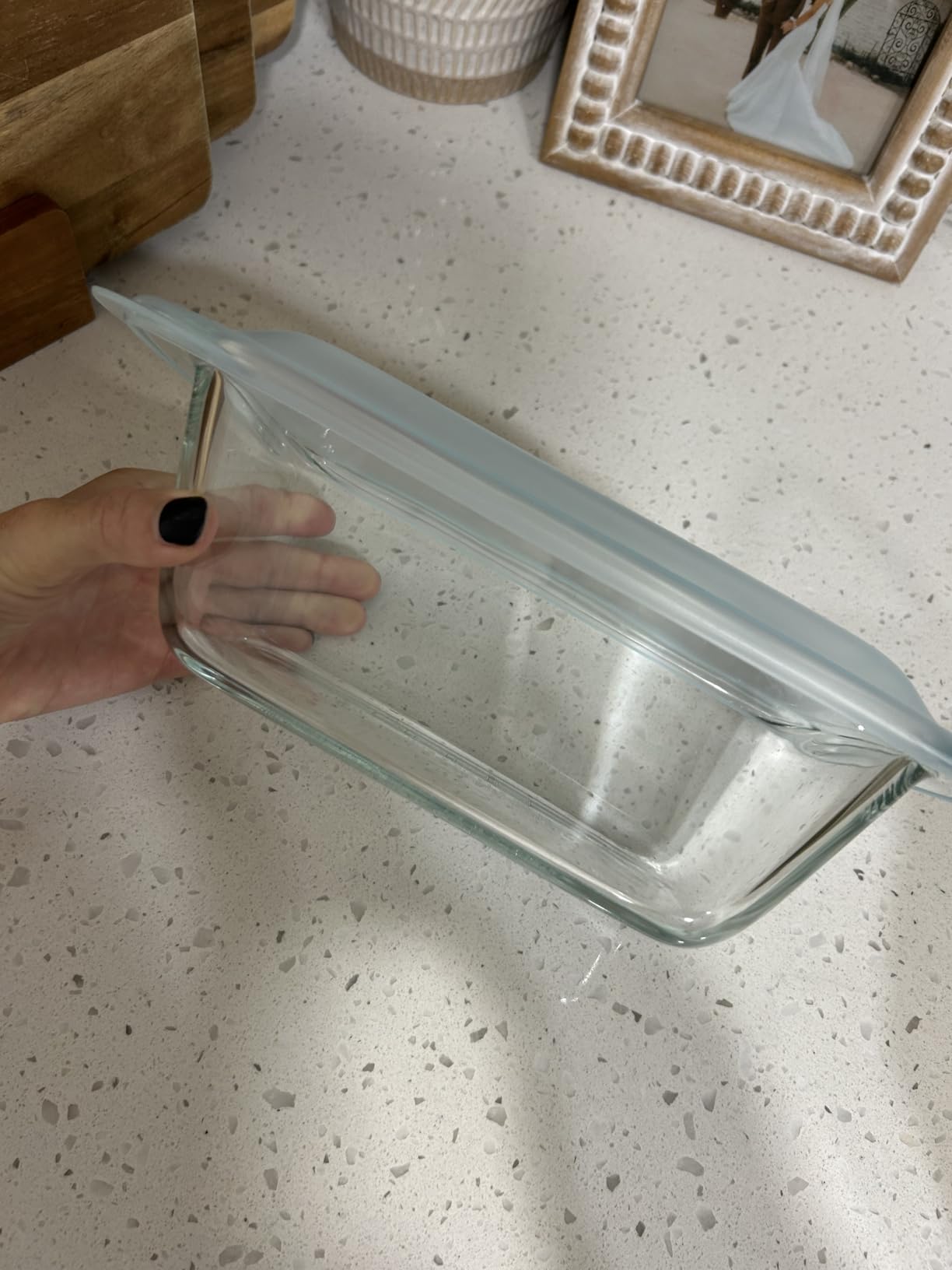 OXO Good Grips GLASS LOAF PAN WITH LID customer photo 1