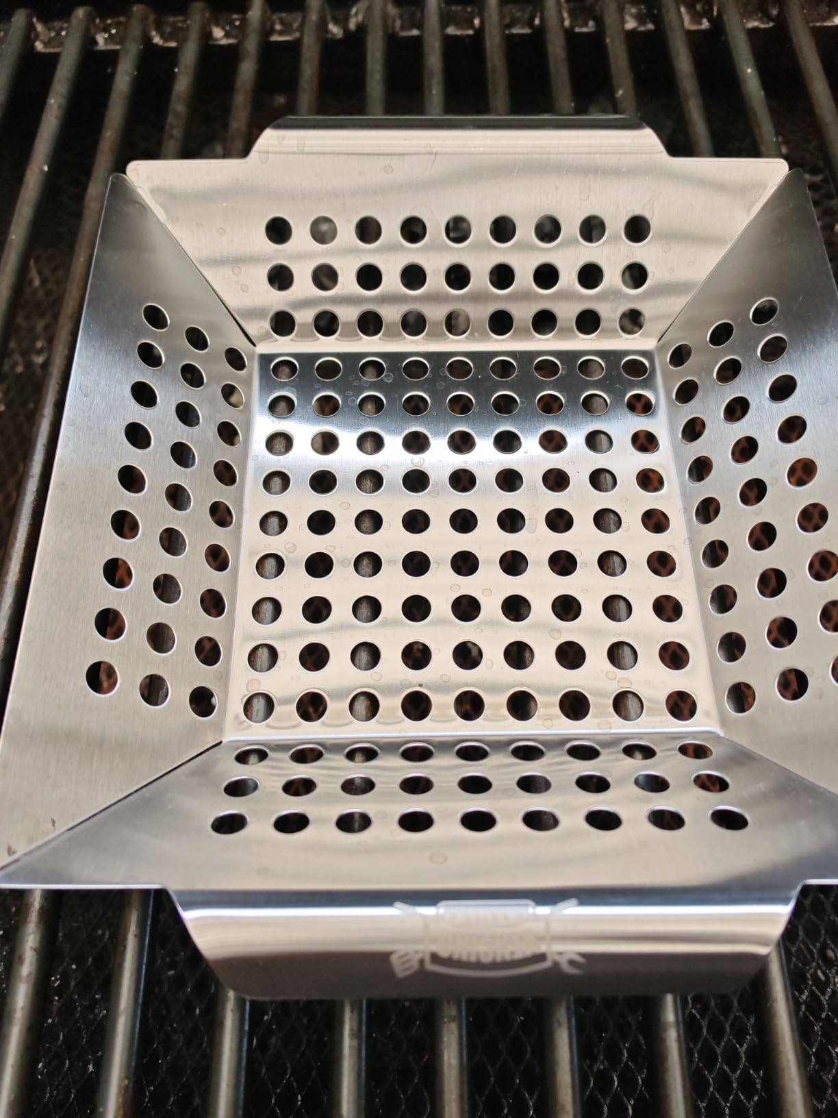 3 Pack Grill Baskets for Outdoor Grill, Heavy Duty Stainless Veggie Pan Set | Vegetable Grill Basket, Grilling Accessories for All Grills & Smokers customer photo 2