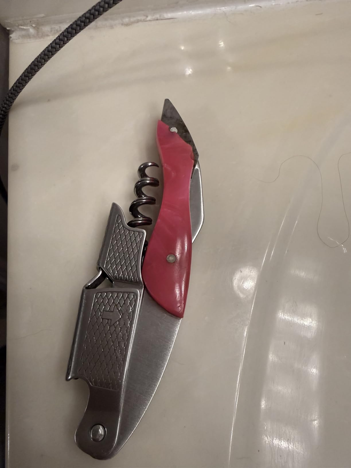 Wino Wine Key! - Professional Sommelier's Corkscrew Wine Opener customer photo 2