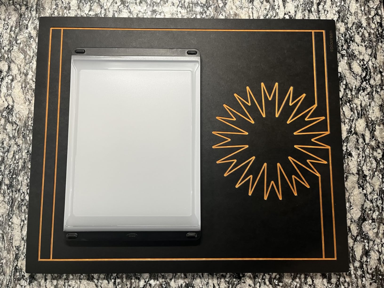 OXO Good Grips 2-Piece Cutting Board Set, Cutting Boards for Kitchen Prep, Non-Porous Double-Sided Design, Dishwasher-Safe, Durable Kitchen Essentials customer photo 1