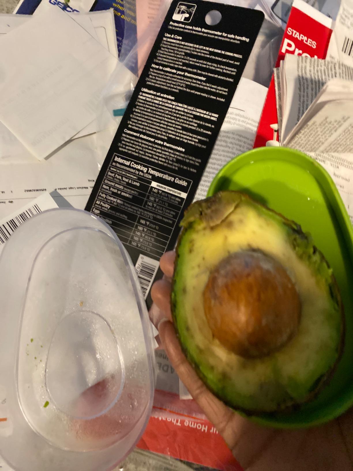 Avocado Slicer 3 Piece Set - Slicer, Cutter, Knife, Peeler, Pitter, Cuber, Dicer & Avocado Keeper customer photo 1
