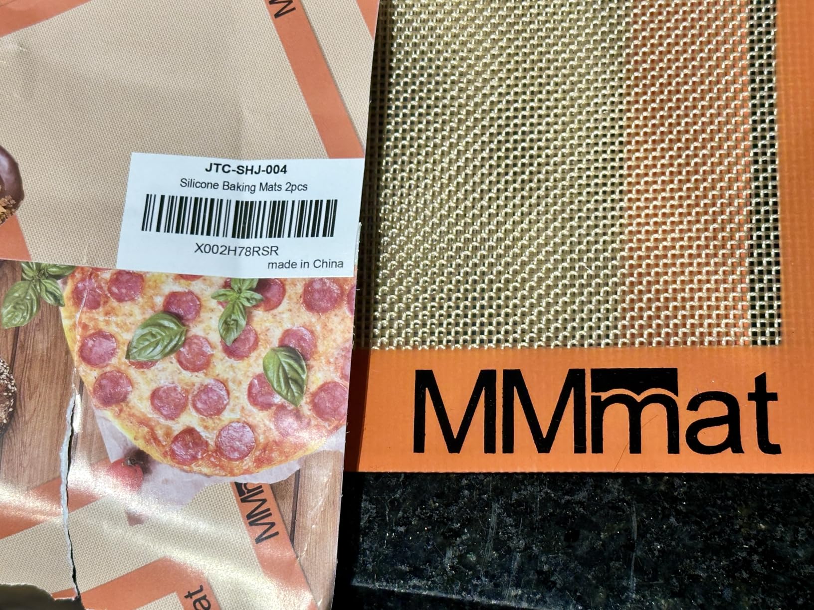 Silicone Baking Mat - Best German Silicone - Non Slip Silicone Baking Sheet, Non Stick Reusable Silicone Mats for Baking, Oven Liner, Counter Mat - Half Sheet Baking Mat, Set of 2 customer photo 2