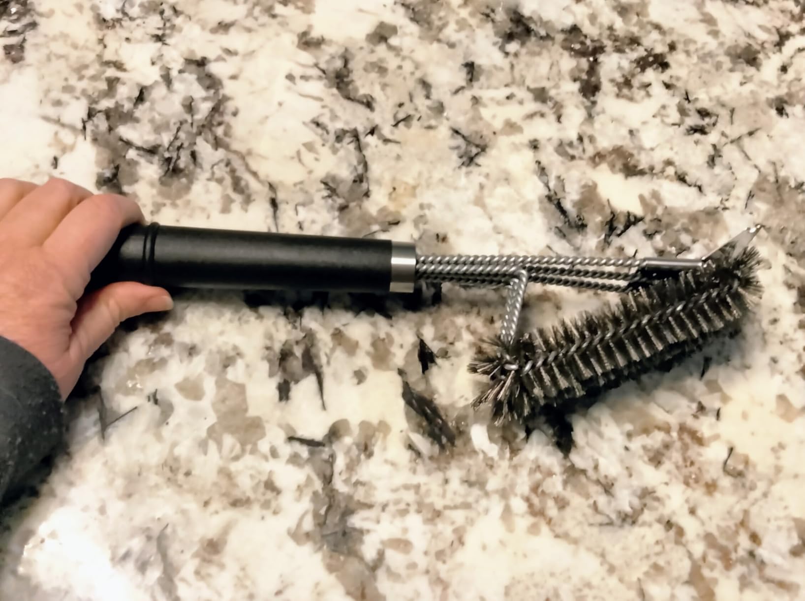 TNTOR Grill Brush with Scraper, 18