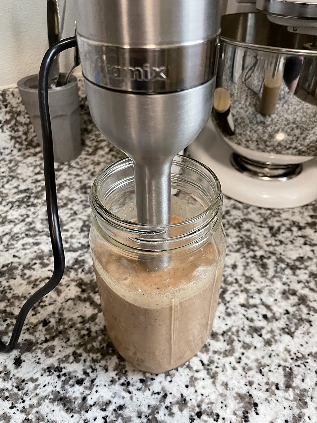 Vitamix 5-Speed Immersion Blender, 625-Watt Motor, Stainless Steel/Black | Professional-Grade Hand Blender, 5-Speed Control, One-handed Operation, Stainless Blades, 5-Foot Cord, Blend in Any Container customer photo 2