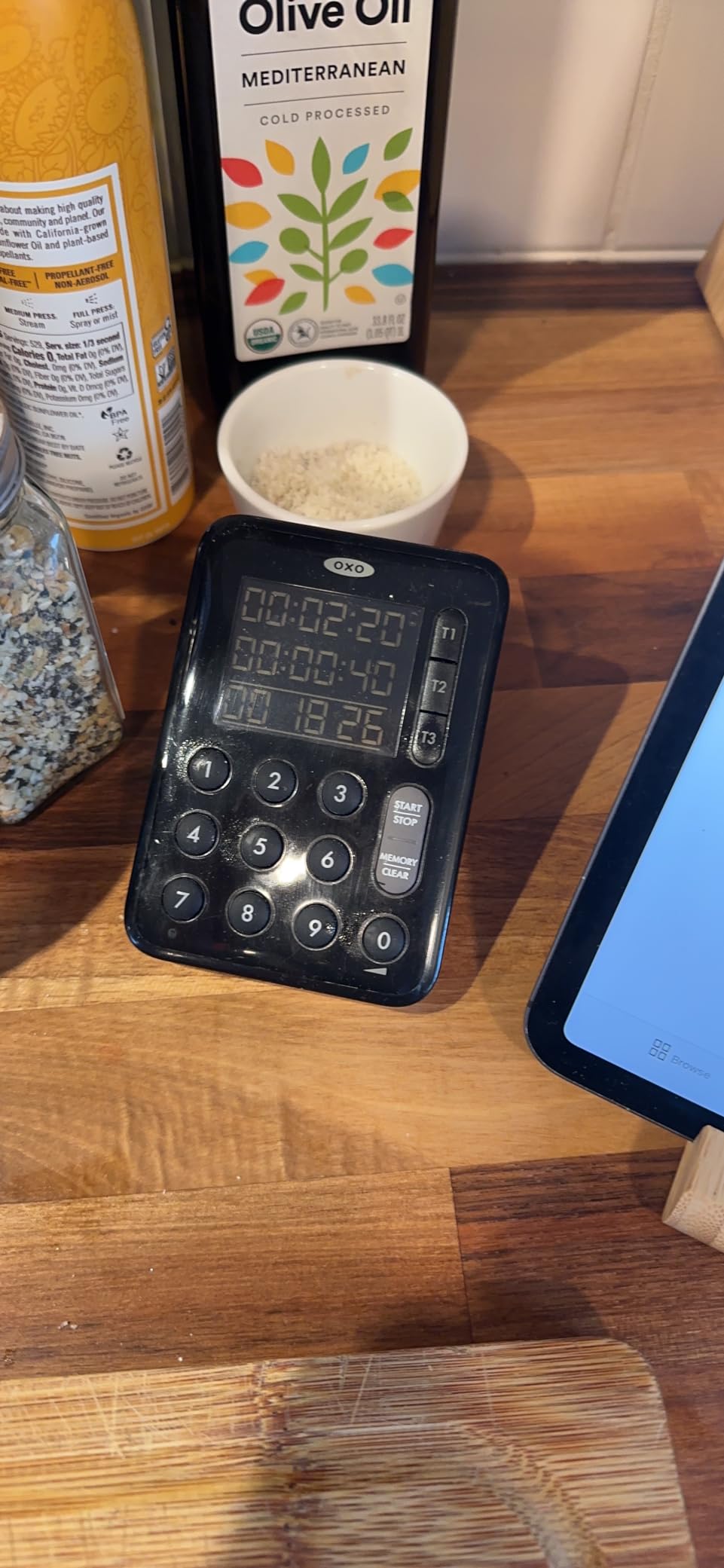 OXO Good Grips Digital Triple Kitchen Timer - Black customer photo 2