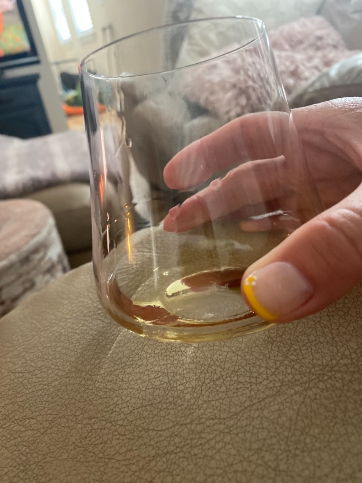 Gabriel-Glas Stemless Crystal Wine Glasses, Set of 6 - Premium, Universal Drinking Glass for Wine, Beer, Whiskey, and Cocktails - Dishwasher Safe, Lead-Free, 470 ml customer photo 2