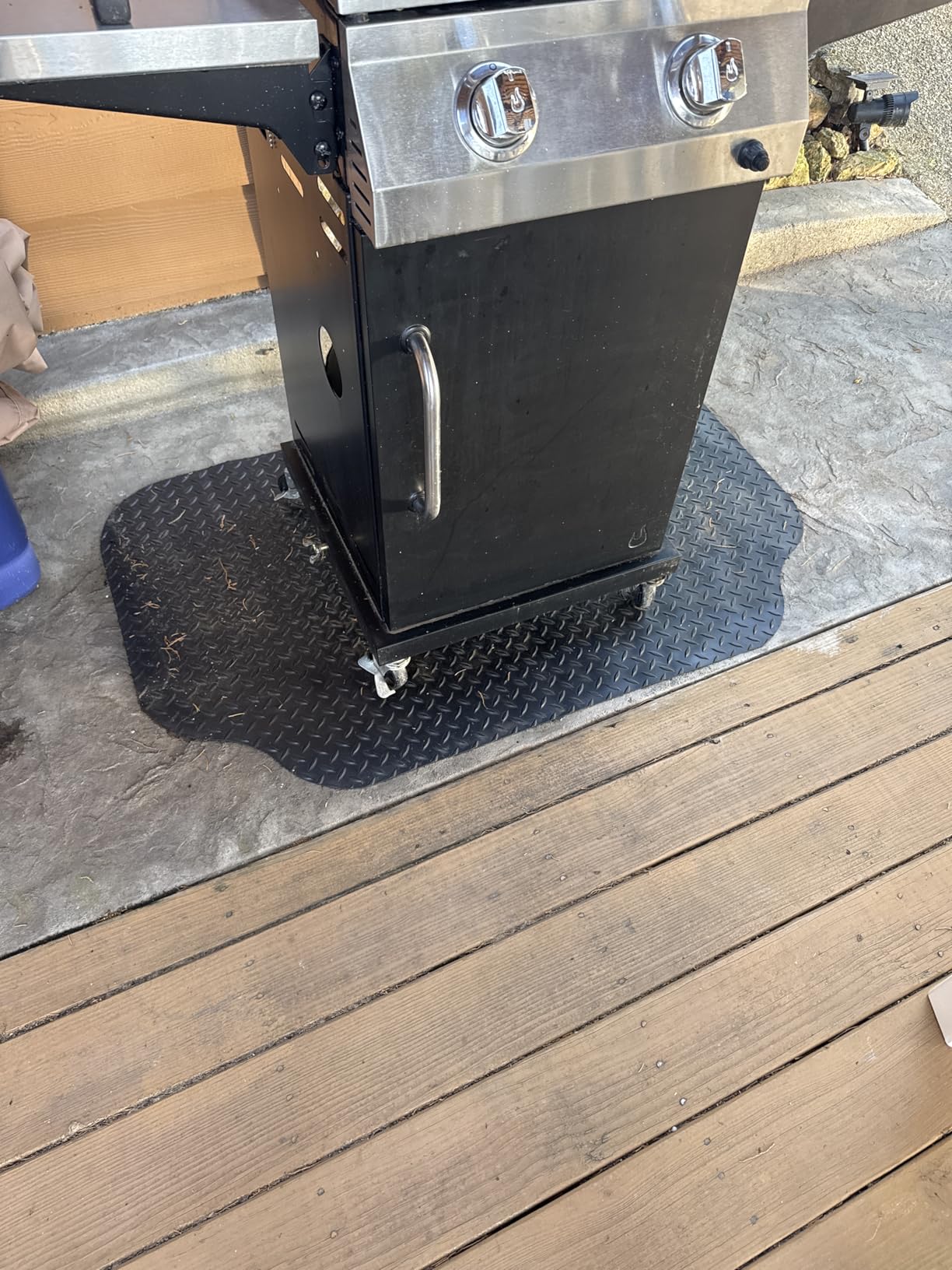 GrillTex Under the Grill Protective Deck and Patio Mat for BBQ Grills, Gas Grills, Charcoal Grills and Smokers, 30