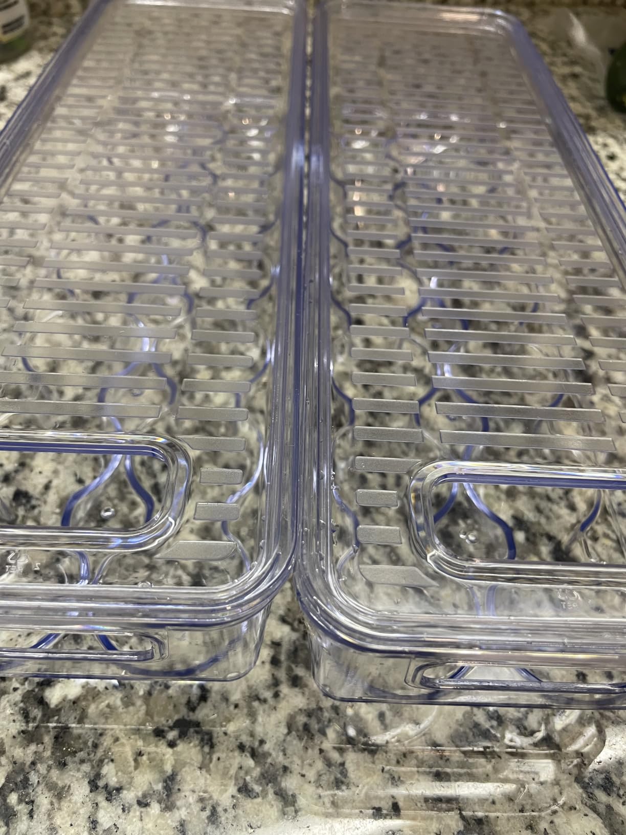 Utopia Home Egg Container With Lid and Handle for Refrigerator Organization- Pack of 2 - Clear Stackable Egg Holder for Kitchen or Pantry Organizers and Storage customer photo 1