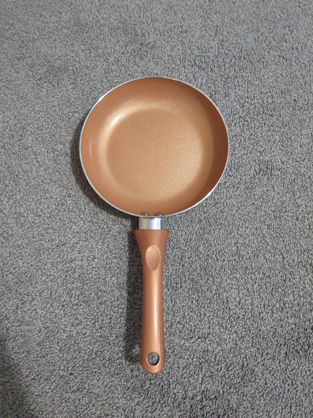 M MELENTA Pots and Pans Set Ultra Nonstick, Pre-Installed 11pcs Cookware Set Copper with Ceramic Coating, Stay cool handle & Nylon Kitchen Utensils, Gas/Induction Compatible, 100% PFOA Free customer photo 2